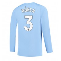 Muški Nogometni Dres Manchester City Ruben Dias #3 Domaci 2023-24 Dugi Rukav